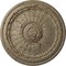 Ekena Millwork Brunswick Ceiling Medallion (Fits Canopies up to 4 1/2"), 27"OD x 2 1/2"P, Gobi Desert Crackle CM27BRGDC - alternate 1